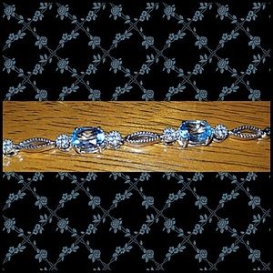 Kohl’s Sterling Silver Sky Blue Topaz bracelet